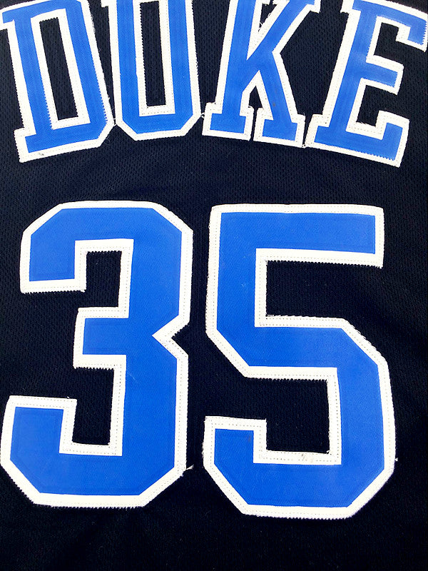 NCAA Duke University No. 35 Marvin Bagley III black embroidered jersey