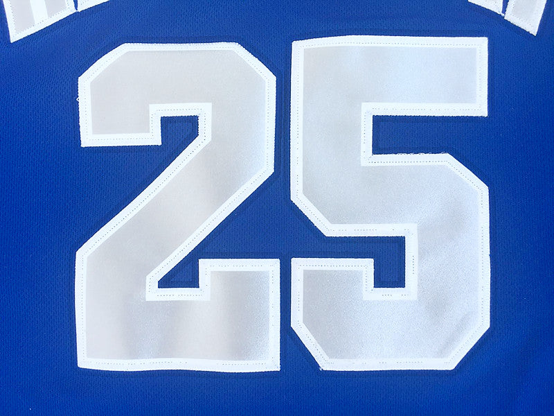 NCAA Memphis State No. 25 Hardaway blue jersey