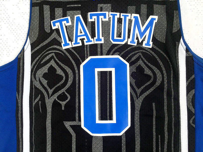 NCAA Duke University No. 0 Tatum Blue Jersey