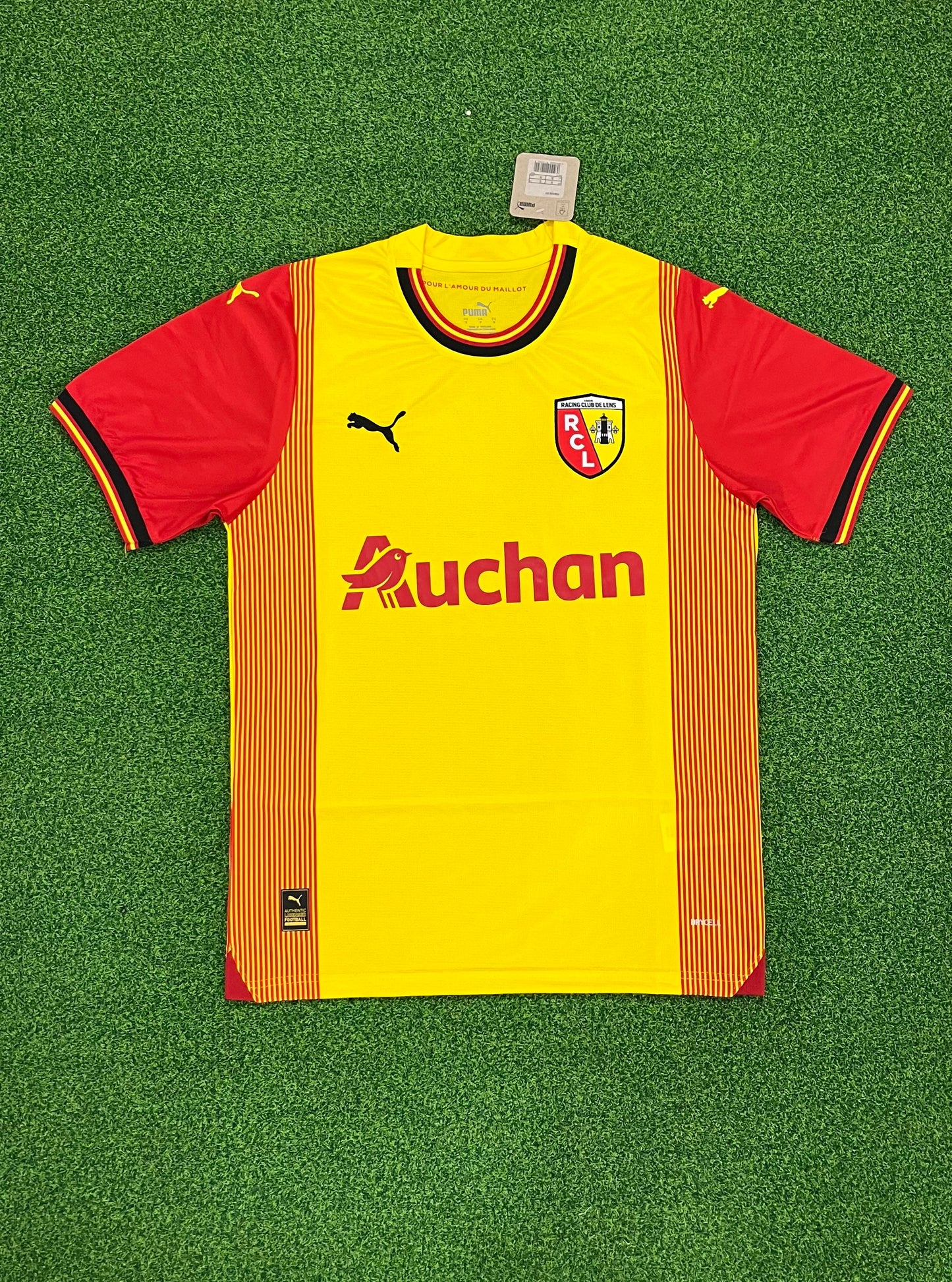 2425 RC Lens Home jersey Embroidered Fan Edition