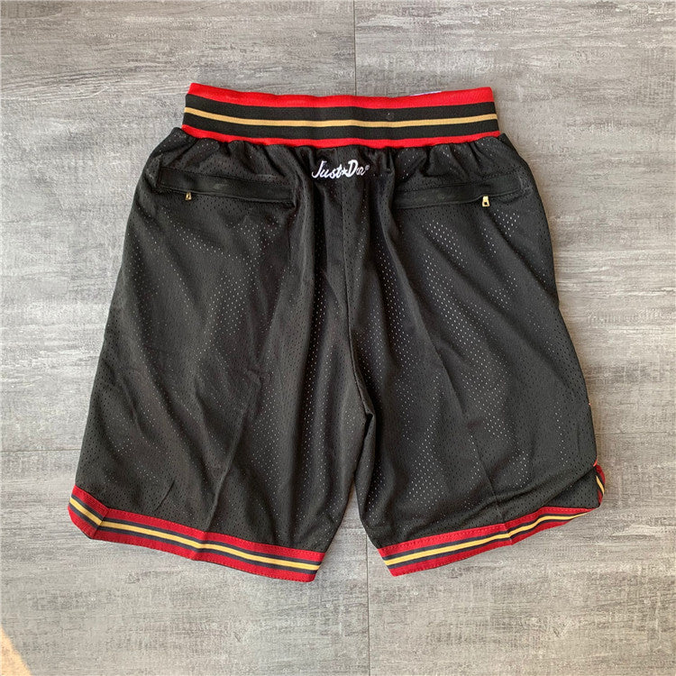 Philadelphia 76ers JUST DON co-branded shorts-black