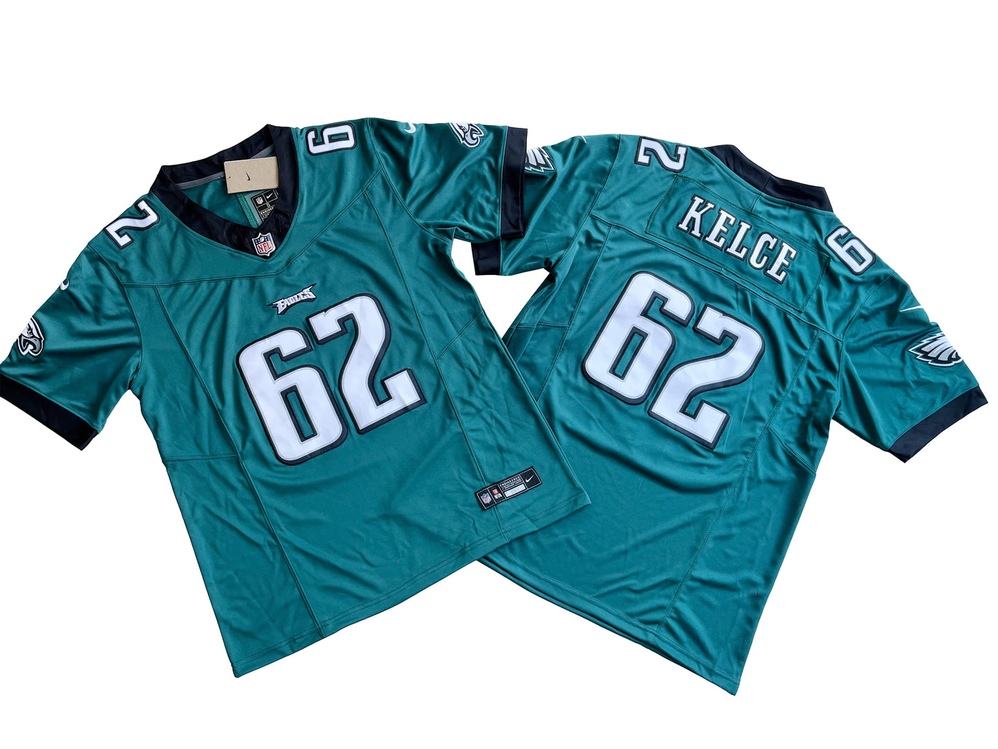 Philadelphia Eagles 62# Jason Kelce  Vapor F.U.S.E. Limited Jersey