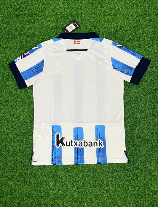 2425 Real Sociedad  Home  jersey Embroidered Fan Edition