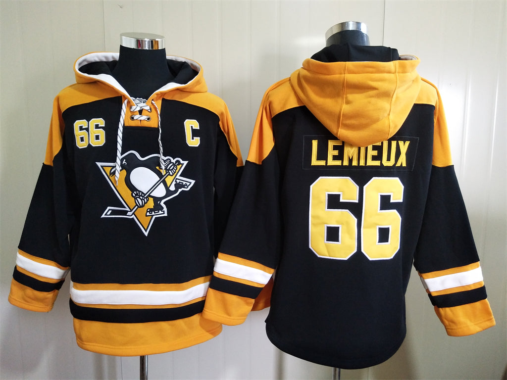 Pittsburgh Penguins Hoodie #66 LEMIEUX