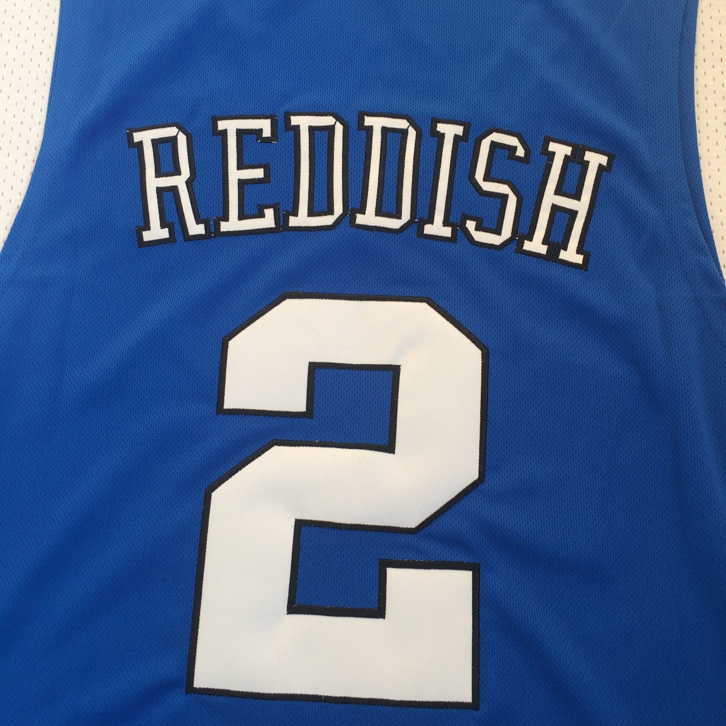 NCAA Duke University No. 2 Cam Reddish Blue Embroidered Jersey