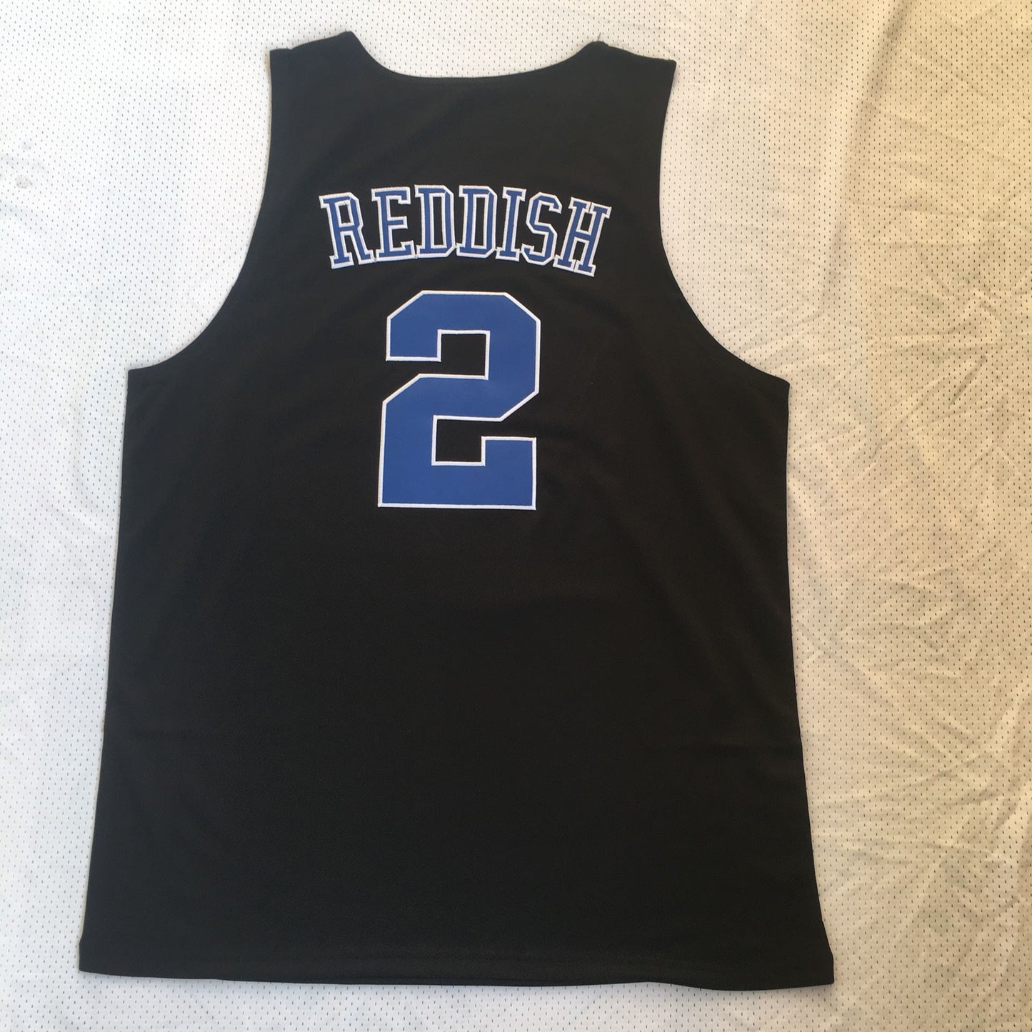 NCAA Duke University No. 2 Cam Reddish Black Embroidered Jersey