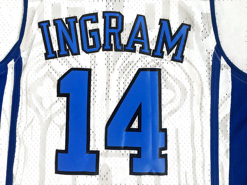 NCAA Duke University No. 14 Ingram White Jersey