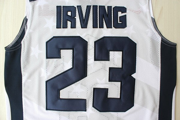 2012 American Dream Team No. 23 Irving White Embroidered Jersey