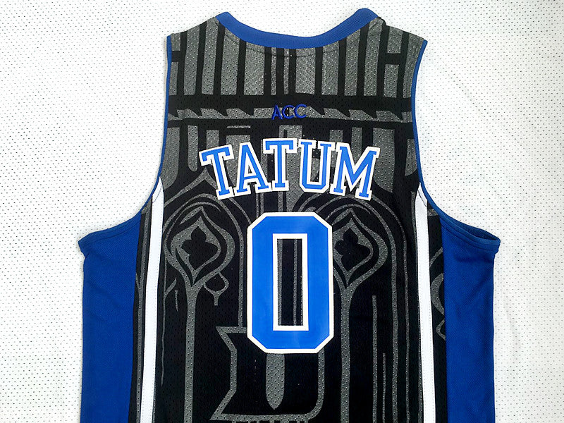 NCAA Duke University No. 0 Tatum Blue Jersey