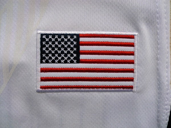 2012 American Dream Team No. 5 Durant White Embroidered Jersey