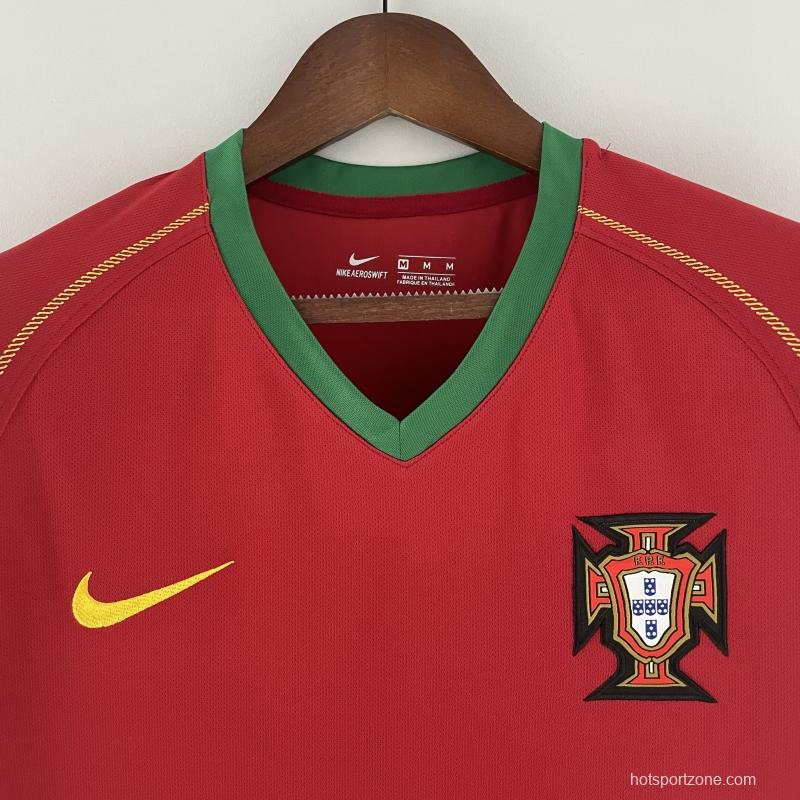 2006 Retro Portugal Home Football Shirt