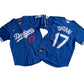 KID Youth Los Angeles Dodgers #17 Shohei Ohtani Royal Blue Jersey