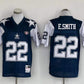 Dallas Cowboys #22 Dark Blue Vintage