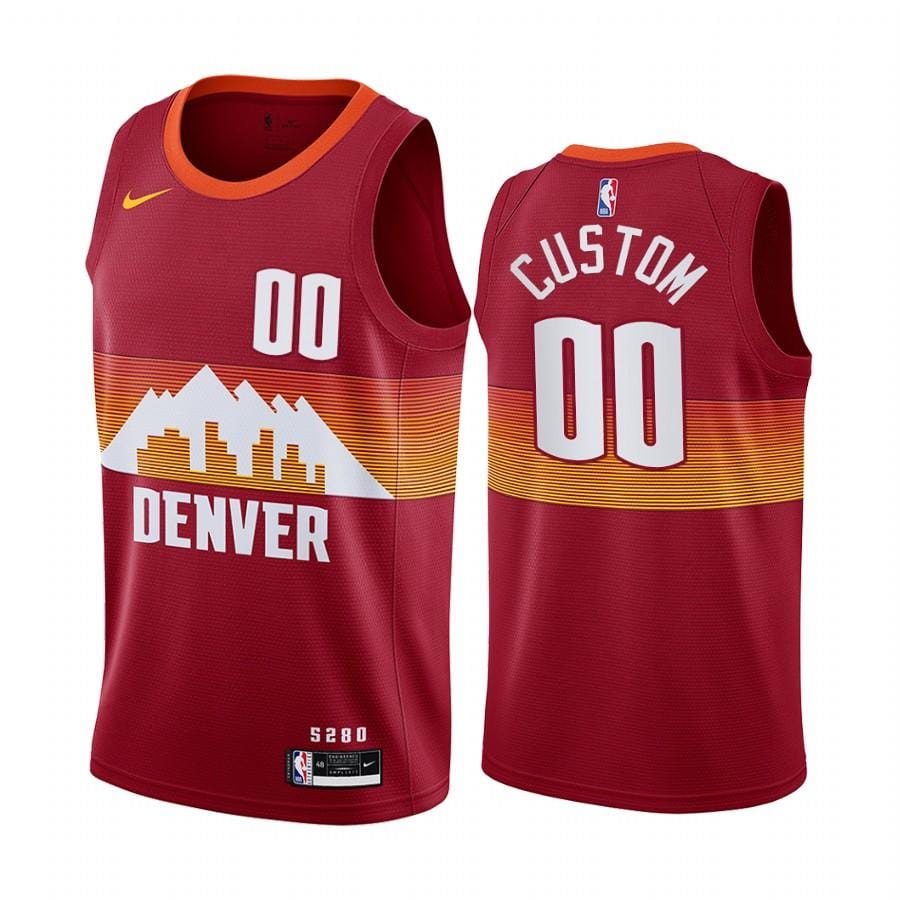 Custom Denver Nuggets City Edition Jersey