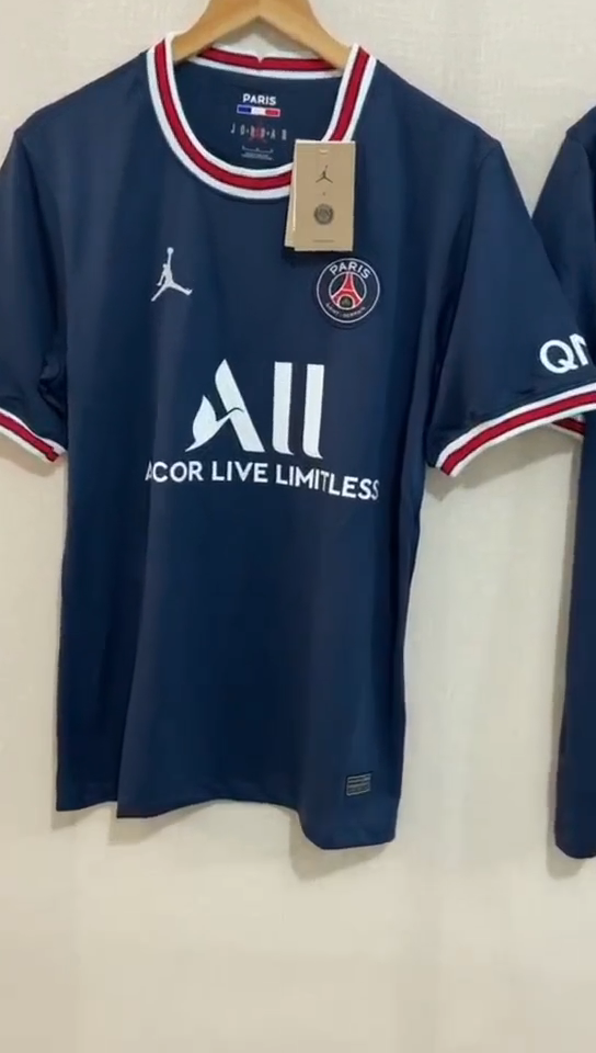 2021/2022 Football Shirt Psg Paris Saint-Germain Home