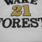 NCAA Wake Forest University No. 21 Duncan White Jersey