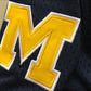 University of Michigan JUST DON dark blue dense embroidery pocket pants