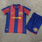 2007/2008 Retro Kids Size Barcelona Home  Football Shirt  1:1 Thai Quality