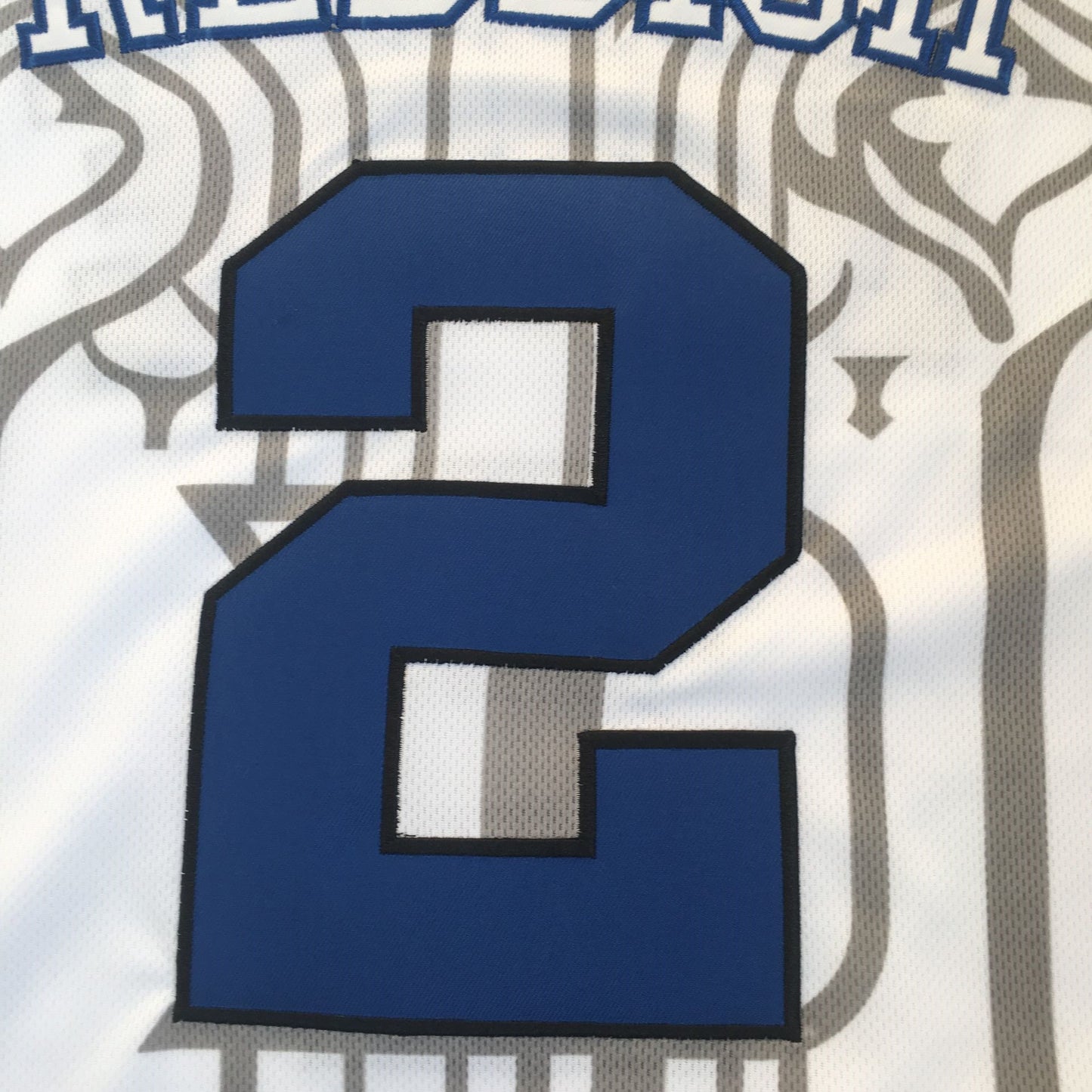 NCAA Duke University No. 2 Cam Reddish White Embroidered Jersey