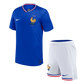 France Home Jersey Kit 2024 (Jersey+Shorts)