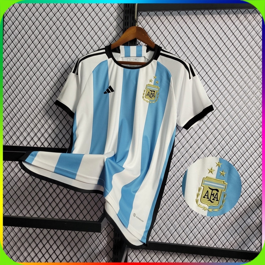 2022 FIFA World Cup Argentina National Team Jersey Home