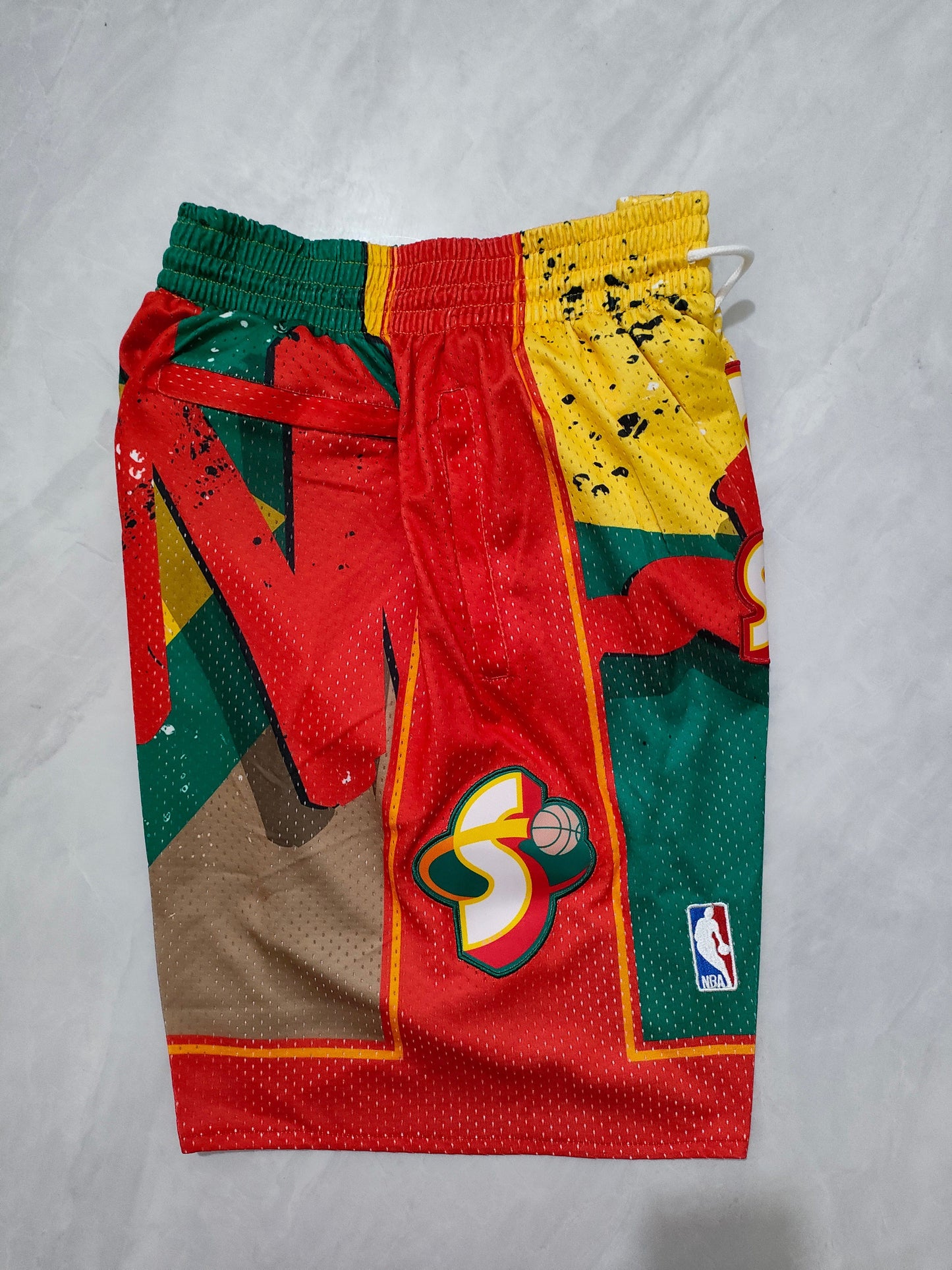 Oklahoma City Thunder Quick Green Red Swing Pocket Pants