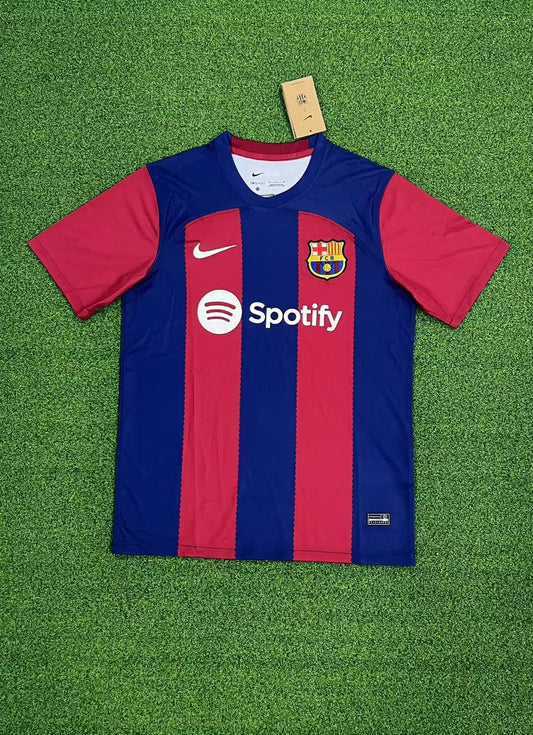 2425  Barcelona Home   jersey Embroidered Fan Edition