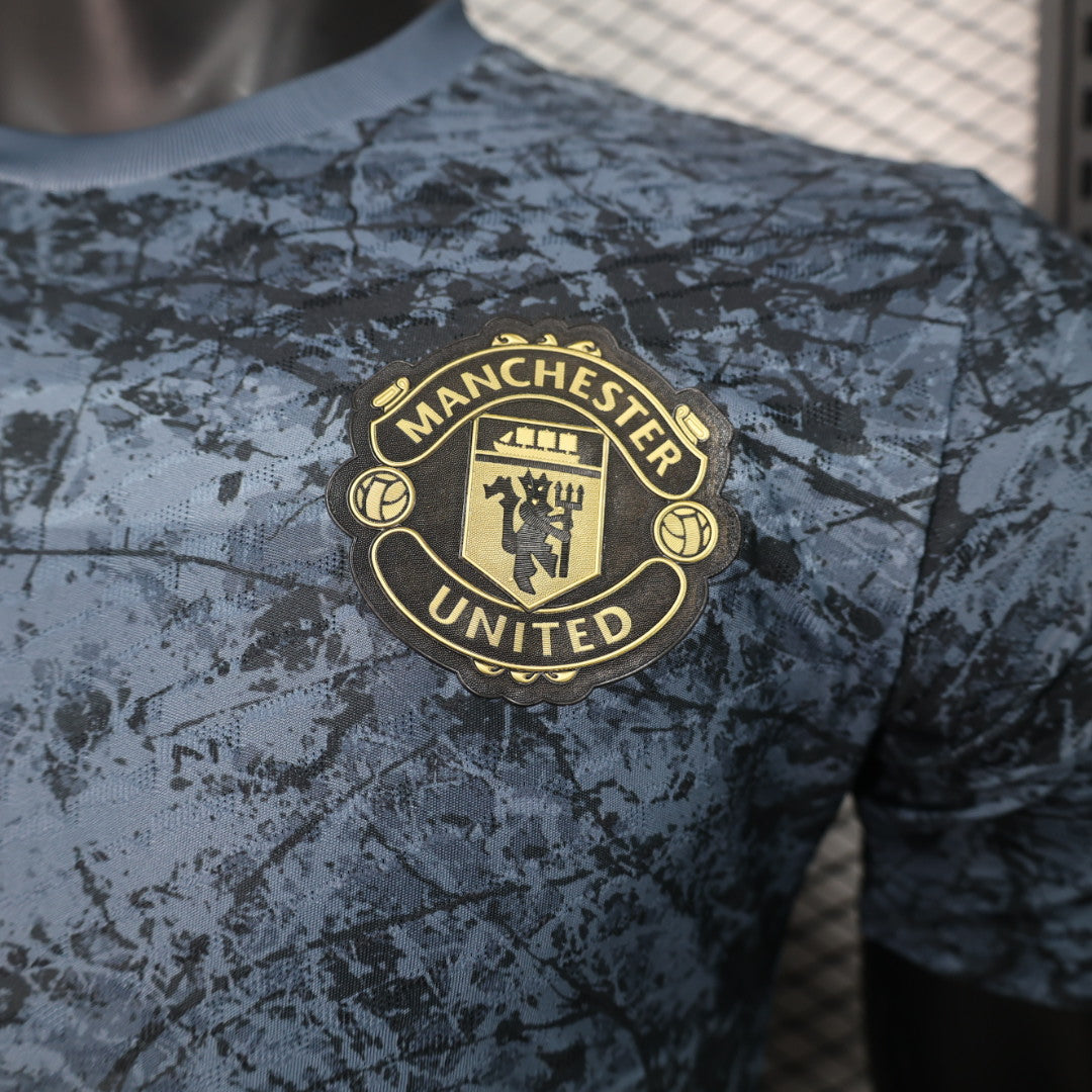 2024/2025 Player Version Manchester United Special Edition Black Football Shirt 1:1 Thai Quality