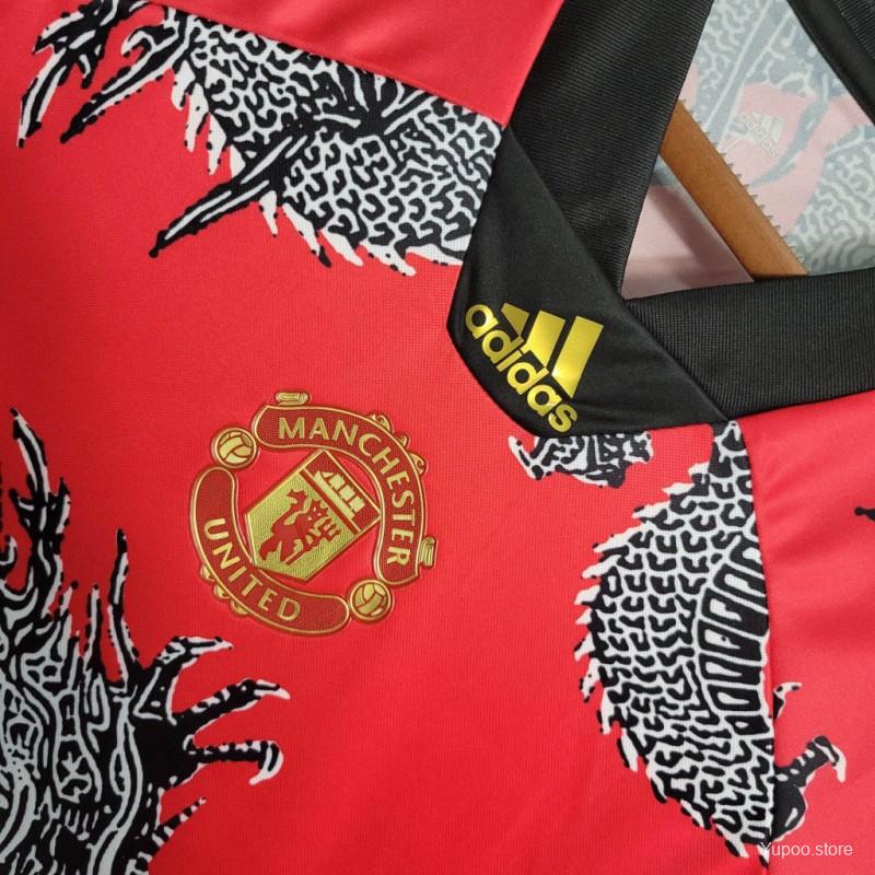 2019/2020 Manchester United Chinese Dragon Football Shirt  1:1 Thai Quality