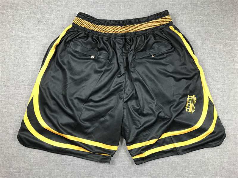 Pocket Pants 24 Warriors Black City Edition Shorts