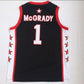 NCAA Mount Zion Christian College No. 1 McGrady Black University Edition Jersey