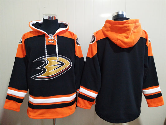 Blankoversion des Kapuzenpullovers der Anaheim Ducks