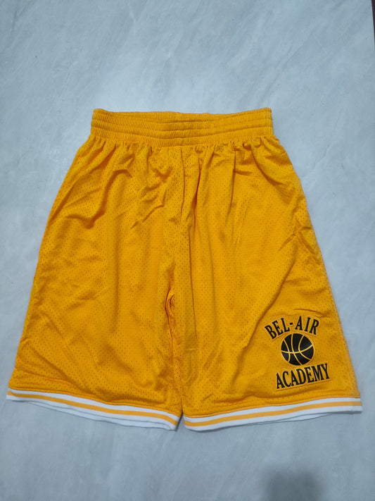 Toronto Raptors yellow retro shorts