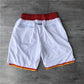 Houston Rockets JUST DON co-branded shorts-white