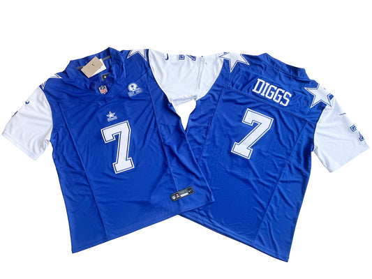 Dallas Cowboys 7# Trevon Diggs  Vapor F.U.S.E. Limited Jersey