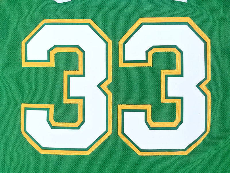 Cole High School Shaquille O'Neal No. 33 Green Jersey