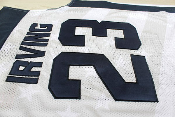 2012 American Dream Team No. 23 Irving White Embroidered Jersey