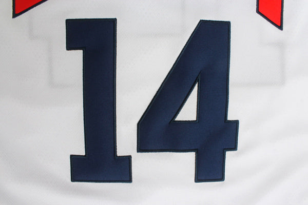 2012 American Dream Team No. 14 Davis White Embroidered Jersey