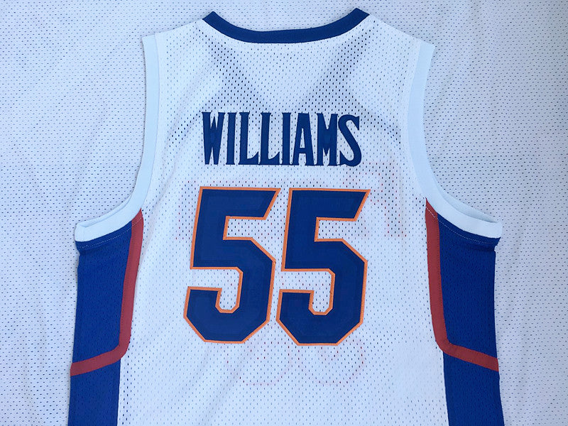 NCAA University of Florida No. 55 Jason Williams White College Jersey