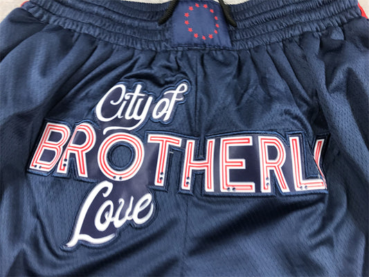 Pocket Pants 24 76ers Dark Blue City Edition Shorts