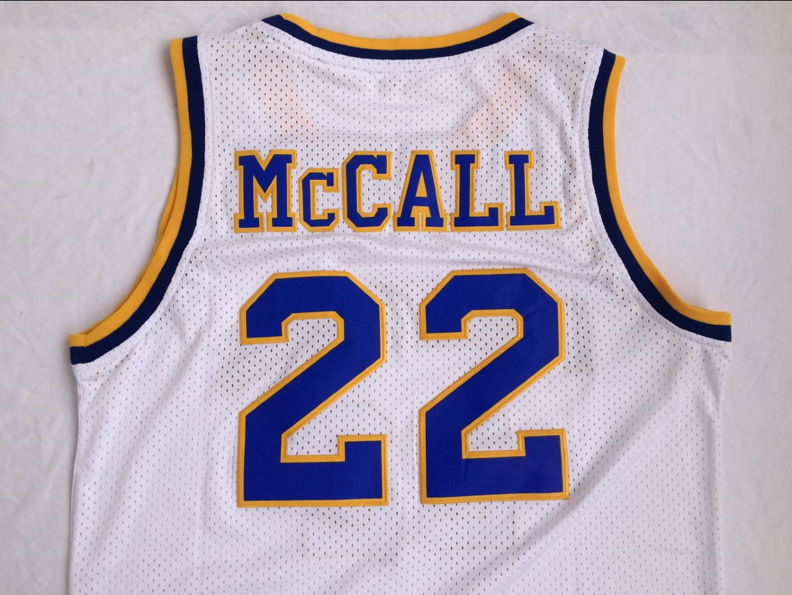 Omar Epps Quincy Call 22 Crenshaw Love and Basketbal High School Basketball Jersey