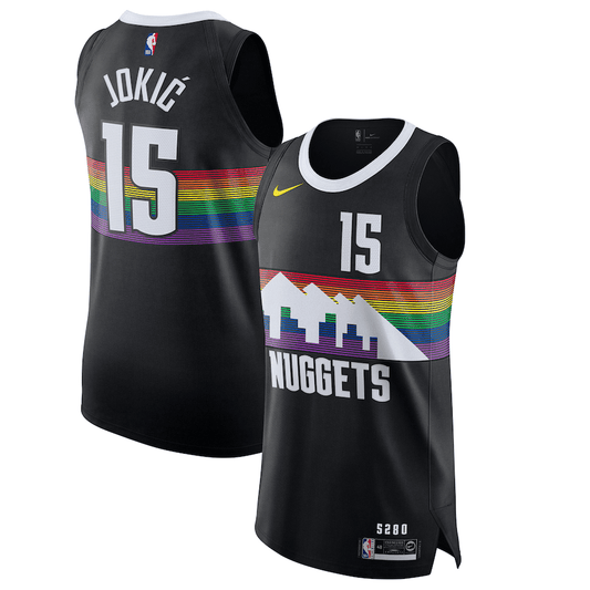 Custom Denver Nuggets City Edition Authentic Jersey