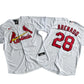 Men's St. Louis Cardinals Nolan Arenado #28 White Home Official Replica Player Jersey