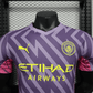 2023/2024 Player Version Manchester City Purple Goalkeeper Football Shirt 1:1 Thai Quality