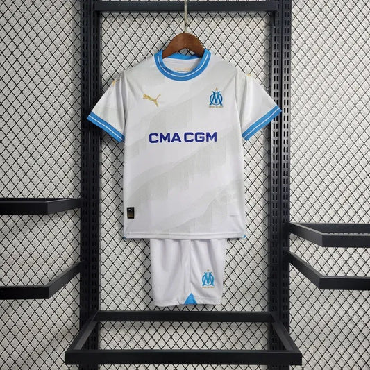 2023/2024 Kids Size Olympique de Marseille Home Football Jersey