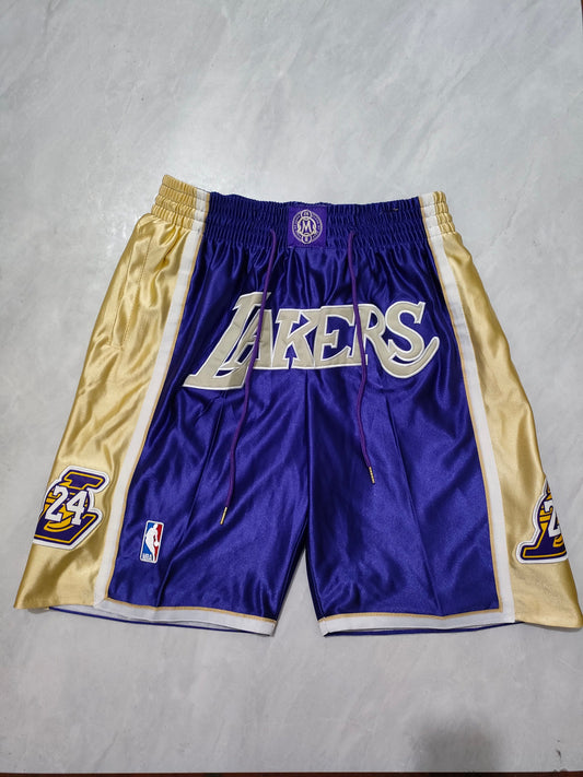 Los Angeles Lakers Purple Kobe Bryant Hall of Fame Pocket Pants