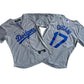 Women's Los Angeles Dodgers 17# Shohei Ohtani Gray jersey