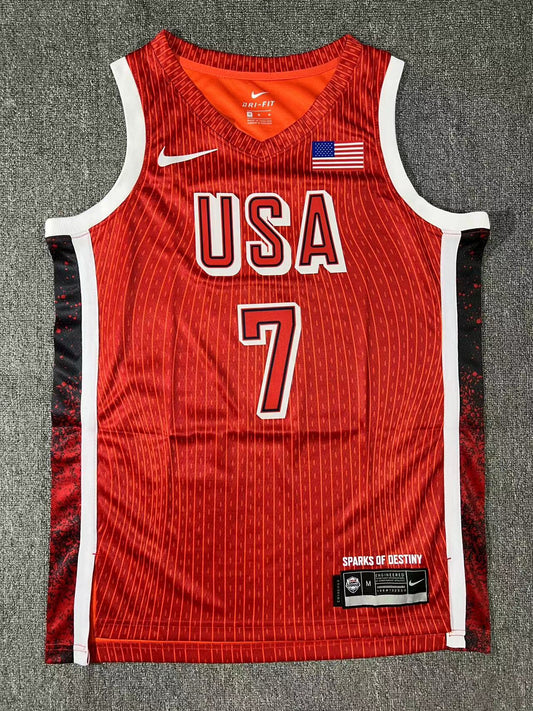 Kevin Durant Team USA 2024 Olympics Jersey