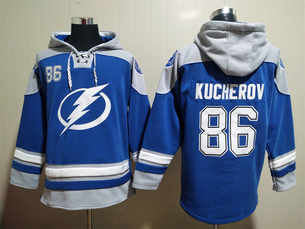 Tampa Bay Lightning Hoodie #86 KUCHEROV