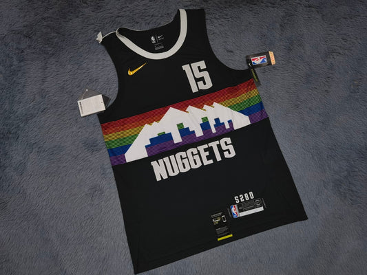 Custom Denver Nuggets City Edition Authentic Jersey